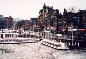 Amsterdam outside Central Station, www.dogwilltravel.com. www.randomhistorywalk.com. expat life